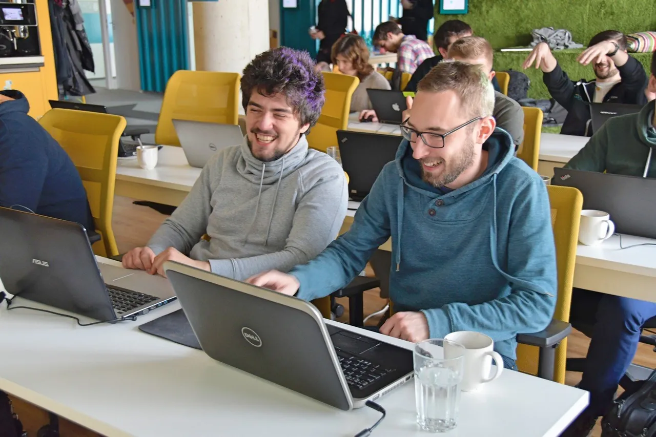 Participants at a Python Weekend