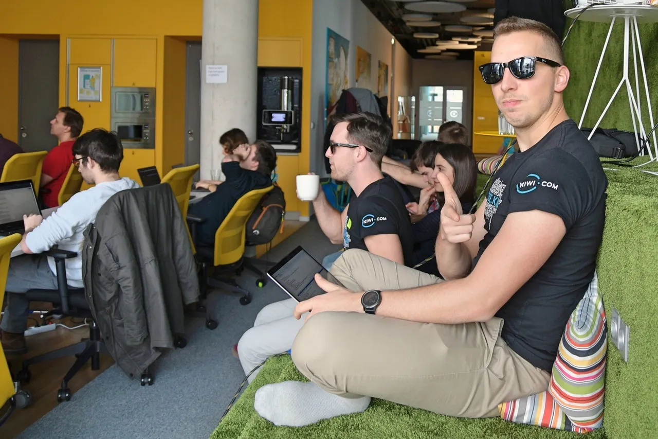 Participants at a Python Weekend