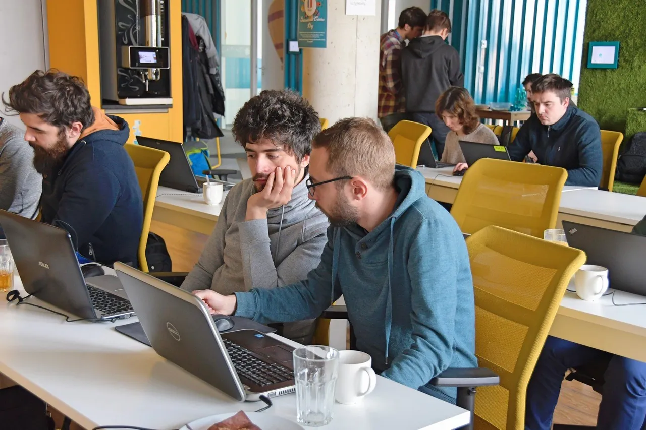 Participants at a Python Weekend
