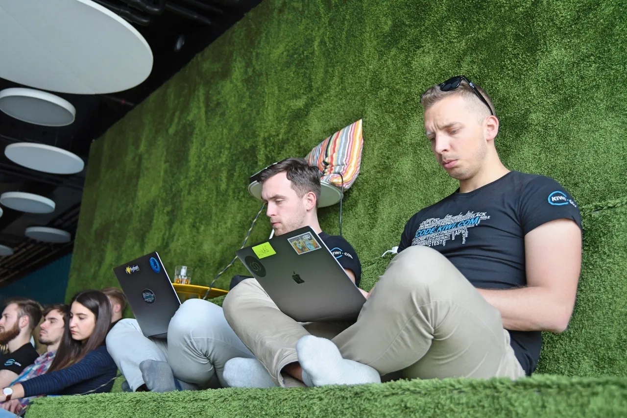 Participants at a Python Weekend