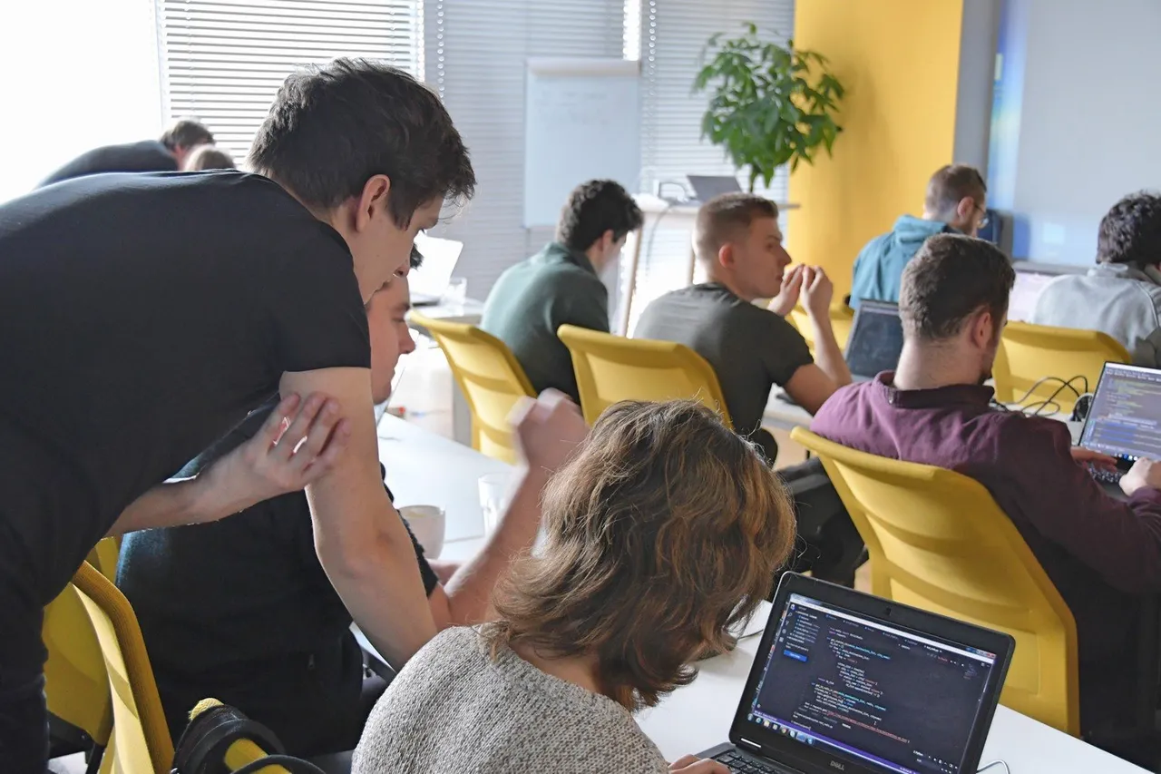 Participants at a Python Weekend