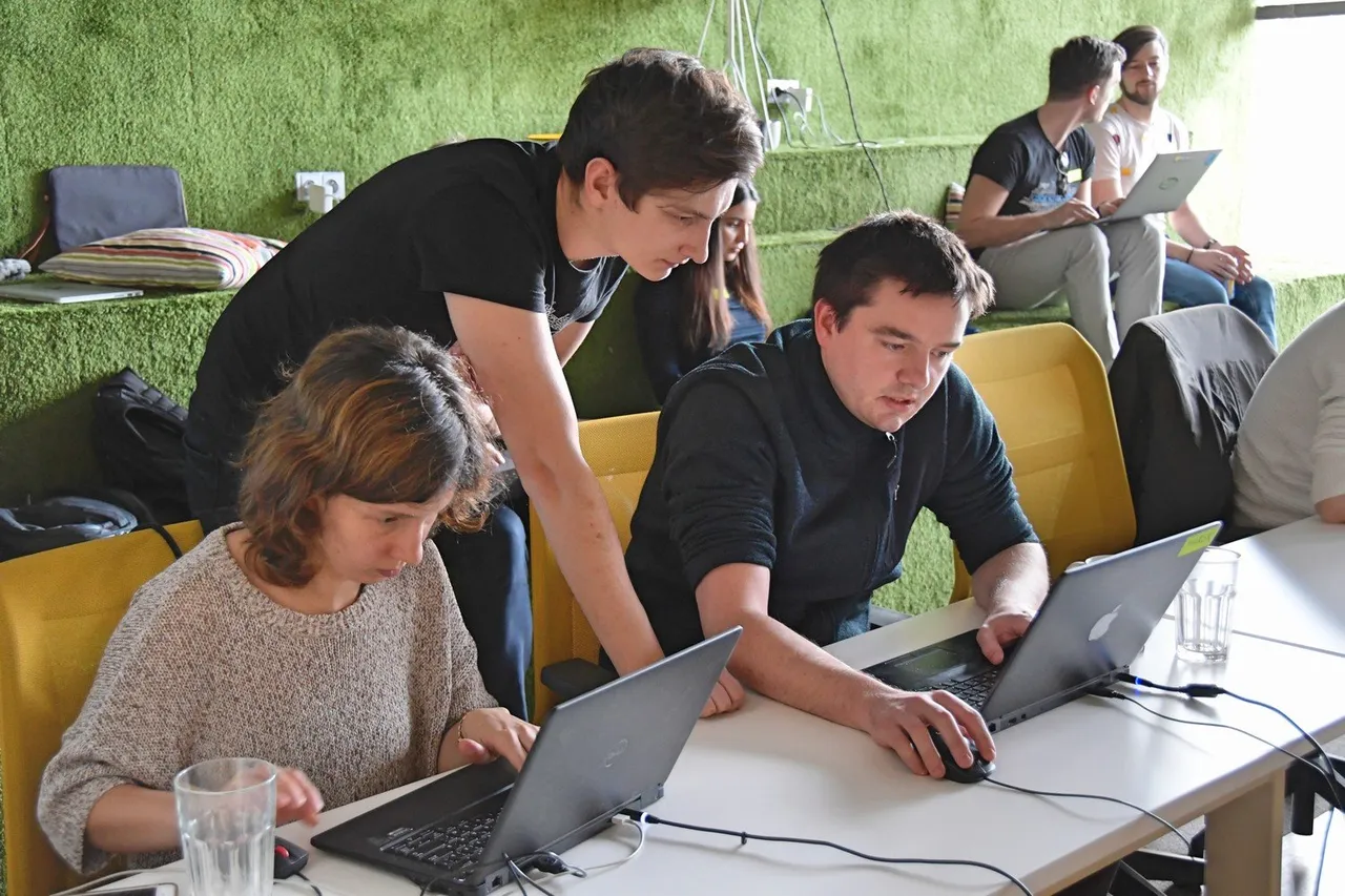 Participants at a Python Weekend